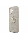 Guess Guess PU 4G Metal Logo Strap Zadný Kryt pre iPhone 17 Pink