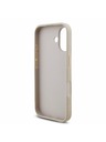 Guess Guess PU 4G Metal Logo Strap Zadný Kryt pre iPhone 17 Pink