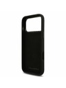 Karl Lagerfeld Karl Lagerfeld Liquid Silicone Metal Ikonik Zadný Kryt pre iPhone 17 Pro Max Black