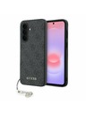 Guess Guess 4G Charm Zadný Kryt pre Samsung Galaxy A37 Black