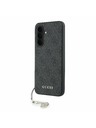 Guess Guess 4G Charm Zadný Kryt pre Samsung Galaxy A37 Black