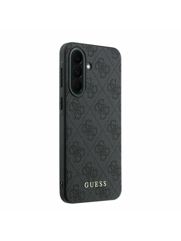 Guess Guess 4G Charm Zadný Kryt pre Samsung Galaxy A37 Black