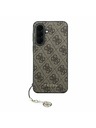 Guess Guess 4G Charm Zadný Kryt pre Samsung Galaxy A37 Brown
