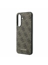 Guess Guess 4G Charm Zadný Kryt pre Samsung Galaxy A37 Brown