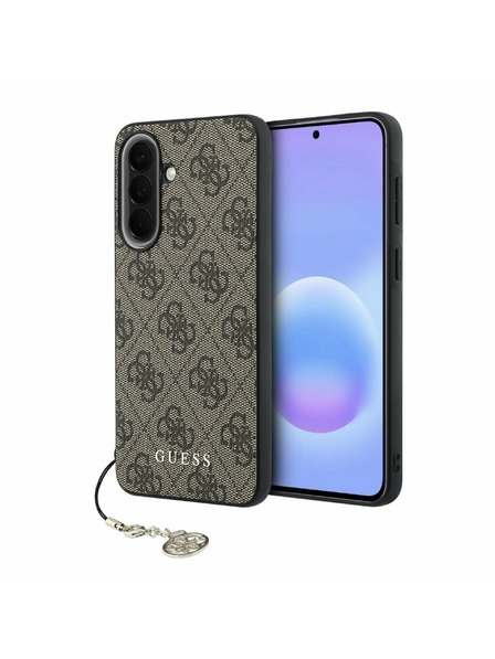 Guess Guess 4G Charm Zadný Kryt pre Samsung Galaxy A57 Brown
