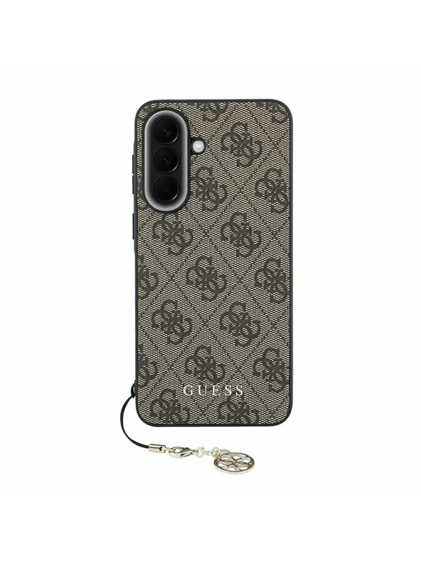 Guess Guess 4G Charm Zadný Kryt pre Samsung Galaxy A57 Brown