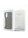 Guess Guess 4G Charm Zadný Kryt pre Samsung Galaxy A57 Brown