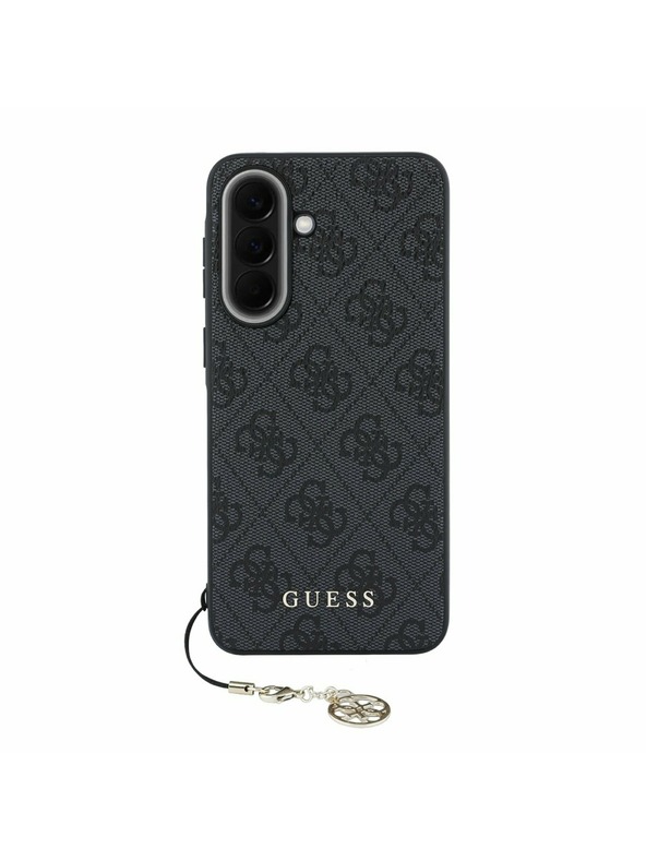 Guess Guess 4G Charm Zadný Kryt pre Samsung Galaxy A57 Black