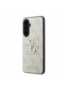 Guess Guess PU 4G Metal Logo Zadný Kryt pre Samsung Galaxy A37 Pink