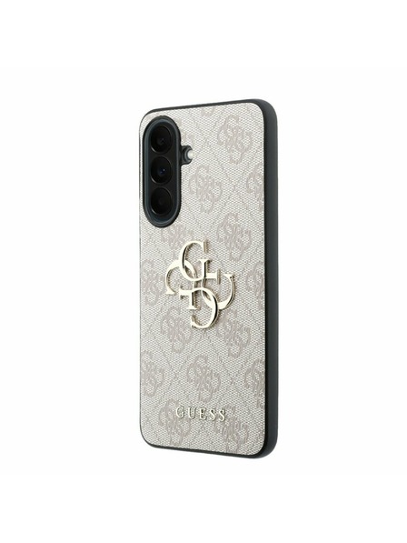 Guess Guess PU 4G Metal Logo Zadný Kryt pre Samsung Galaxy A37 Pink
