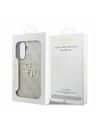 Guess Guess PU 4G Metal Logo Zadný Kryt pre Samsung Galaxy A37 Pink