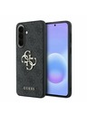 Guess Guess PU 4G Metal Logo Zadný Kryt pre Samsung Galaxy A57 Grey