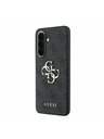 Guess Guess PU 4G Metal Logo Zadný Kryt pre Samsung Galaxy A57 Grey