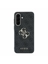 Guess Guess PU 4G Metal Logo Zadný Kryt pre Samsung Galaxy A57 Grey