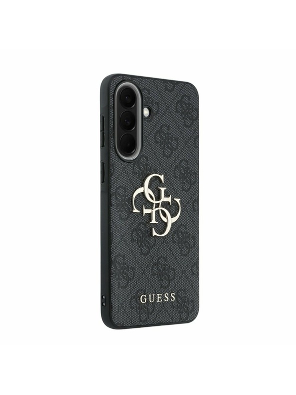 Guess Guess PU 4G Metal Logo Zadný Kryt pre Samsung Galaxy A57 Grey