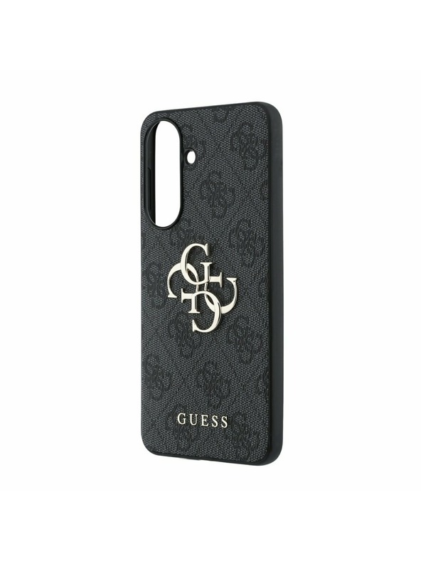 Guess Guess PU 4G Metal Logo Zadný Kryt pre Samsung Galaxy A57 Grey