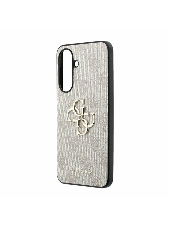 Guess Guess PU 4G Metal Logo Zadný Kryt pre Samsung Galaxy A57 Pink