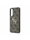 Guess Guess PU 4G Metal Logo Zadný Kryt pre Samsung Galaxy A57 Brown