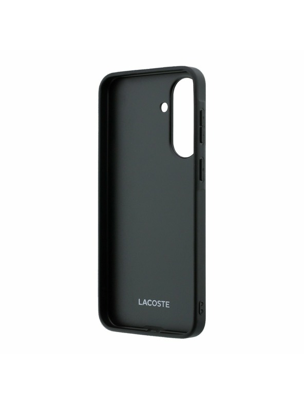 Lacoste Lacoste Iconic Petit Pique Woven Logo MagSafe Zadný Kryt pre Samsung Galaxy A37 Black