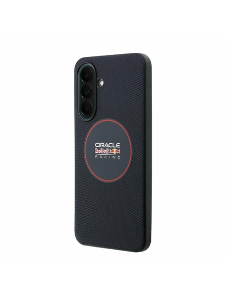 Red Bull Red Bull PU Leather Red Ring MagSafe Zadný Kryt pre Samsung Galaxy A37 Navy