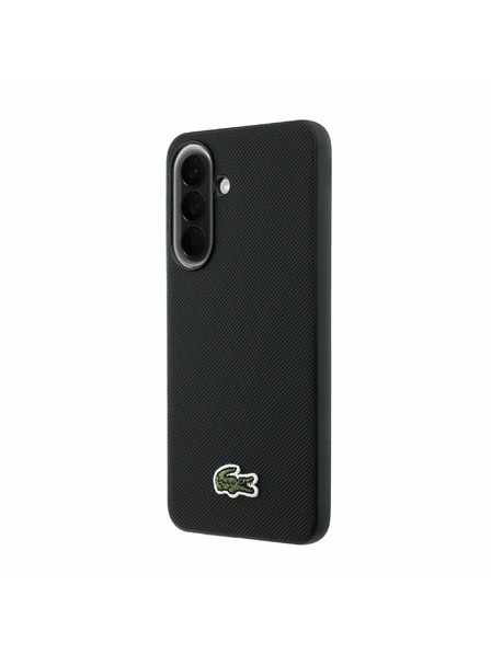 Lacoste Lacoste Iconic Petit Pique Woven Logo MagSafe Zadný Kryt pre Samsung Galaxy A57 Black