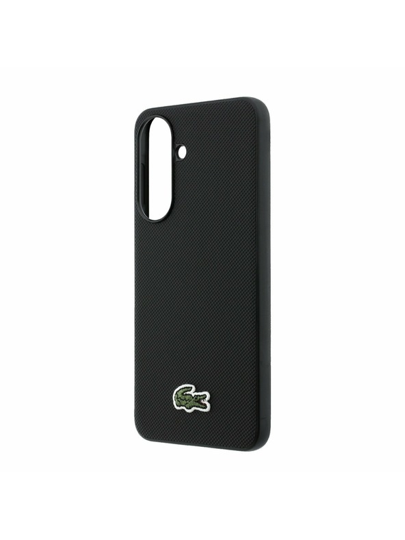 Lacoste Lacoste Iconic Petit Pique Woven Logo MagSafe Zadný Kryt pre Samsung Galaxy A57 Black