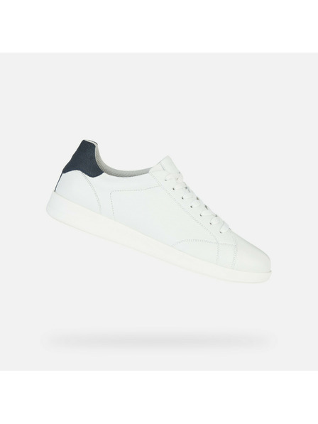Geox Biele pánske tenisky Geox Kennet