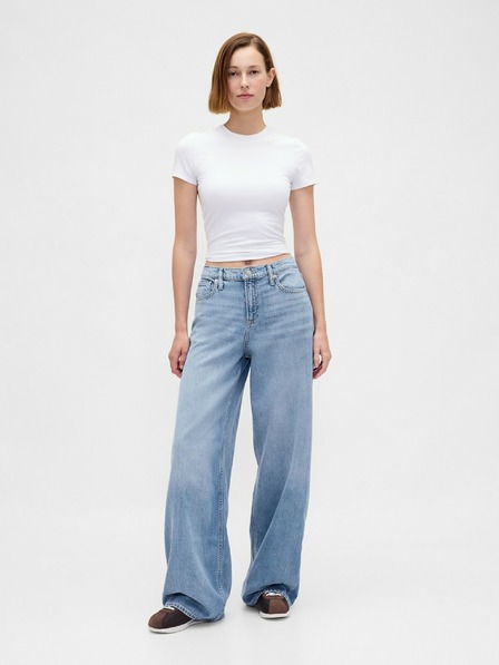 GAP Džínsy Mid Rise UltraSoft Baggy GAP