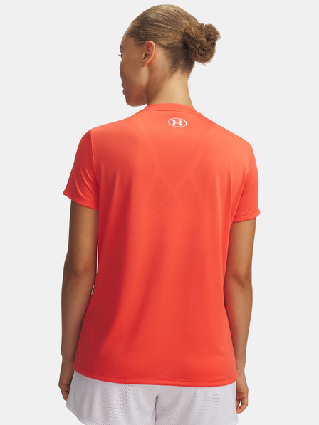 Under Armour Dámske tričko Under Armour Tech SSV- Solid-RED