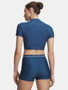 Under Armour Dámske tričko Under Armour HeatGear Crop Mock SS