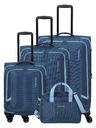 Travelite Sada cestovných kufrov Travelite Corsiica S,M,L,BB Blue
