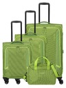 Travelite Sada cestovných kufrov Travelite Corsiica S,M,L,BB Fresh Green
