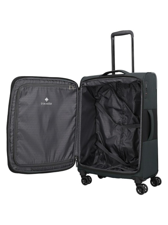 Travelite Cestovný kufor Travelite Corsiica M Black