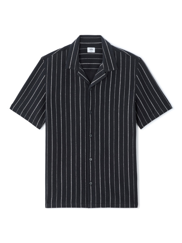 Celio Košeľa Nastripe7 s krátkym rukávom