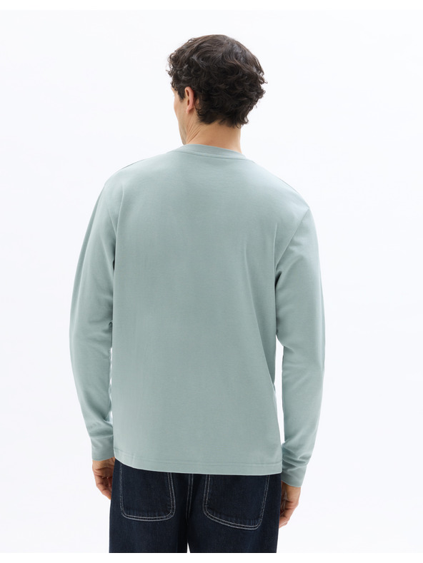 Celio Tričko Leheml oversize s dlhým rukávom