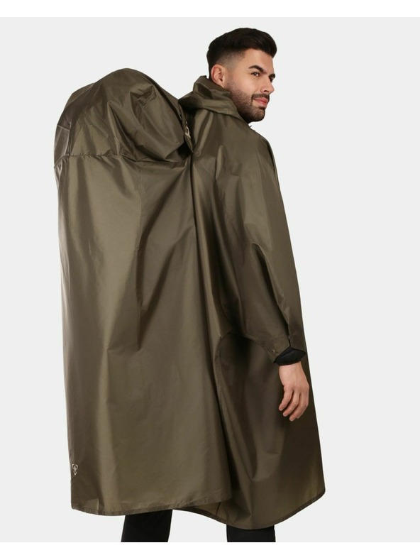 Kilpi Unisex pončo pláštenka Kilpi RAIT-U Khaki