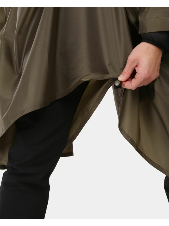 Kilpi Unisex pončo pláštenka Kilpi RAIT-U Khaki