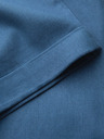 Ombre Clothing Pánske nohavice chino zo ľanovej zmesi - modrá džínsovina V5 P1522 Ombre Clothing