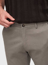Ombre Clothing Pánske chino nohavice REGULAR FIT s jemnou štruktúrou - sivé V1 P1518 Ombre Clothing