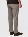Ombre Clothing Pánske chino nohavice REGULAR FIT s jemnou štruktúrou - sivé V1 P1518 Ombre Clothing