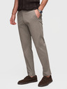 Ombre Clothing Pánske chino nohavice REGULAR FIT s jemnou štruktúrou - sivé V1 P1518 Ombre Clothing