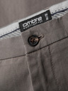 Ombre Clothing Pánske chino nohavice REGULAR FIT s jemnou štruktúrou - sivé V1 P1518 Ombre Clothing