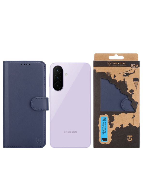 Tactical Tactical Field Notes puzdro pre Samsung Galaxy A27 5G Blue