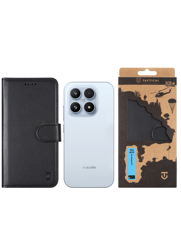 Tactical Tactical Field Notes puzdro pre Xiaomi 17 Black