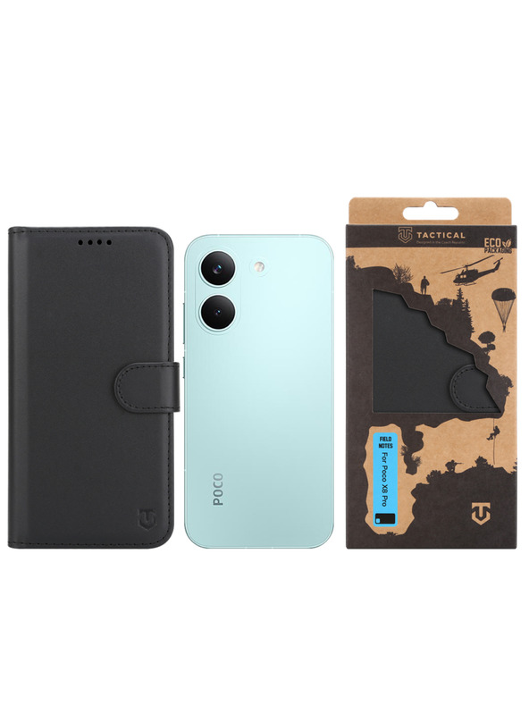 Tactical Tactical Field Notes puzdro pre Poco X8 Pro Black
