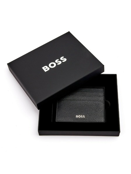 Hugo Boss Čierne kožené púzdro na karty Hugo Boss Classic HLC416A