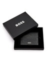 Hugo Boss Čierne kožené púzdro na karty Hugo Boss Classic HLC416A