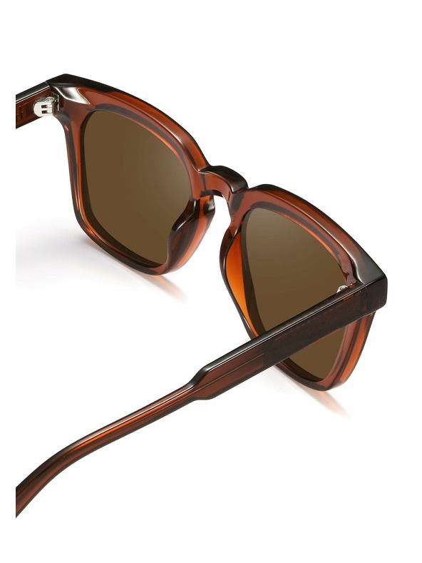 ECO Shades Unisex slnečné okuliare ECO Shades Martelli Brown 8641
