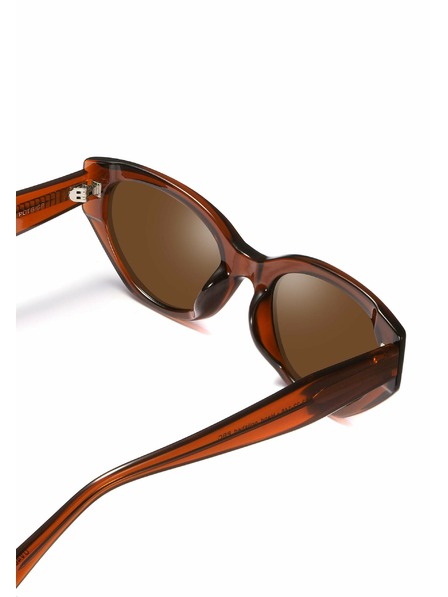 ECO Shades Unisex slnečné okuliare ECO Shades Palma Brown 8186