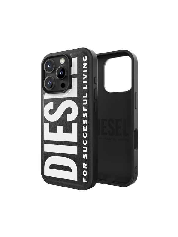 Diesel Diesel kryt pre iPhone 16 Pro s Magsafe čierno-biely 60128